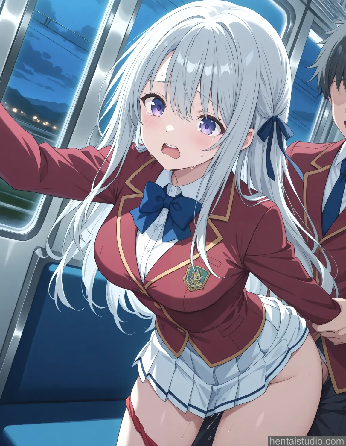 Hiyori Shiina from Classroom Of The Elite hentai art 13 of 18