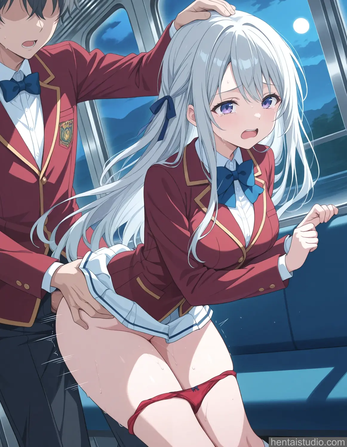 Hiyori Shiina from Classroom Of The Elite hentai art 17 of 18