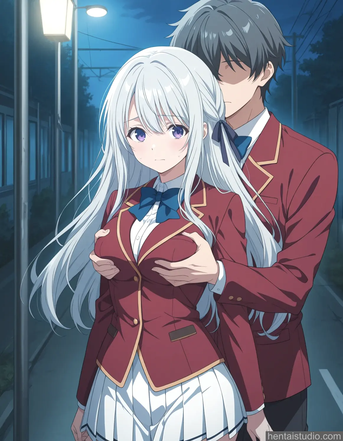 Hiyori Shiina from Classroom Of The Elite hentai art 2 of 18