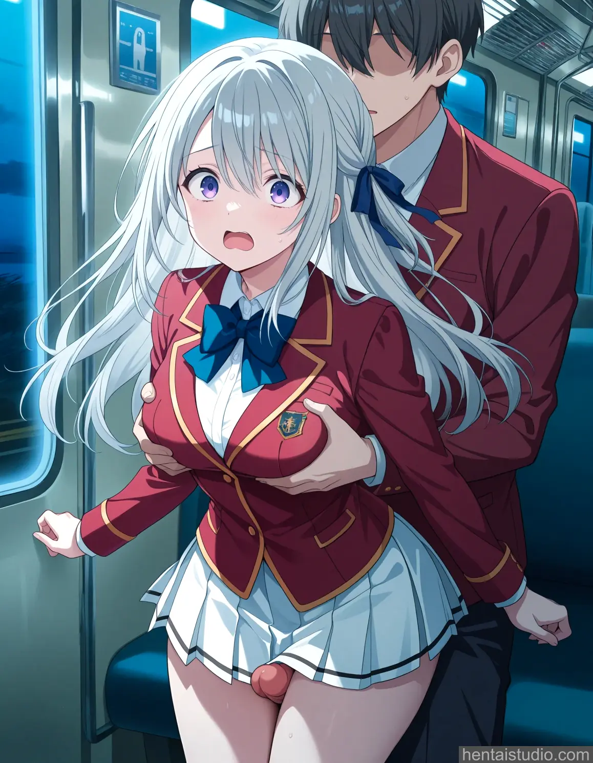 Hiyori Shiina from Classroom Of The Elite hentai art 6 of 18