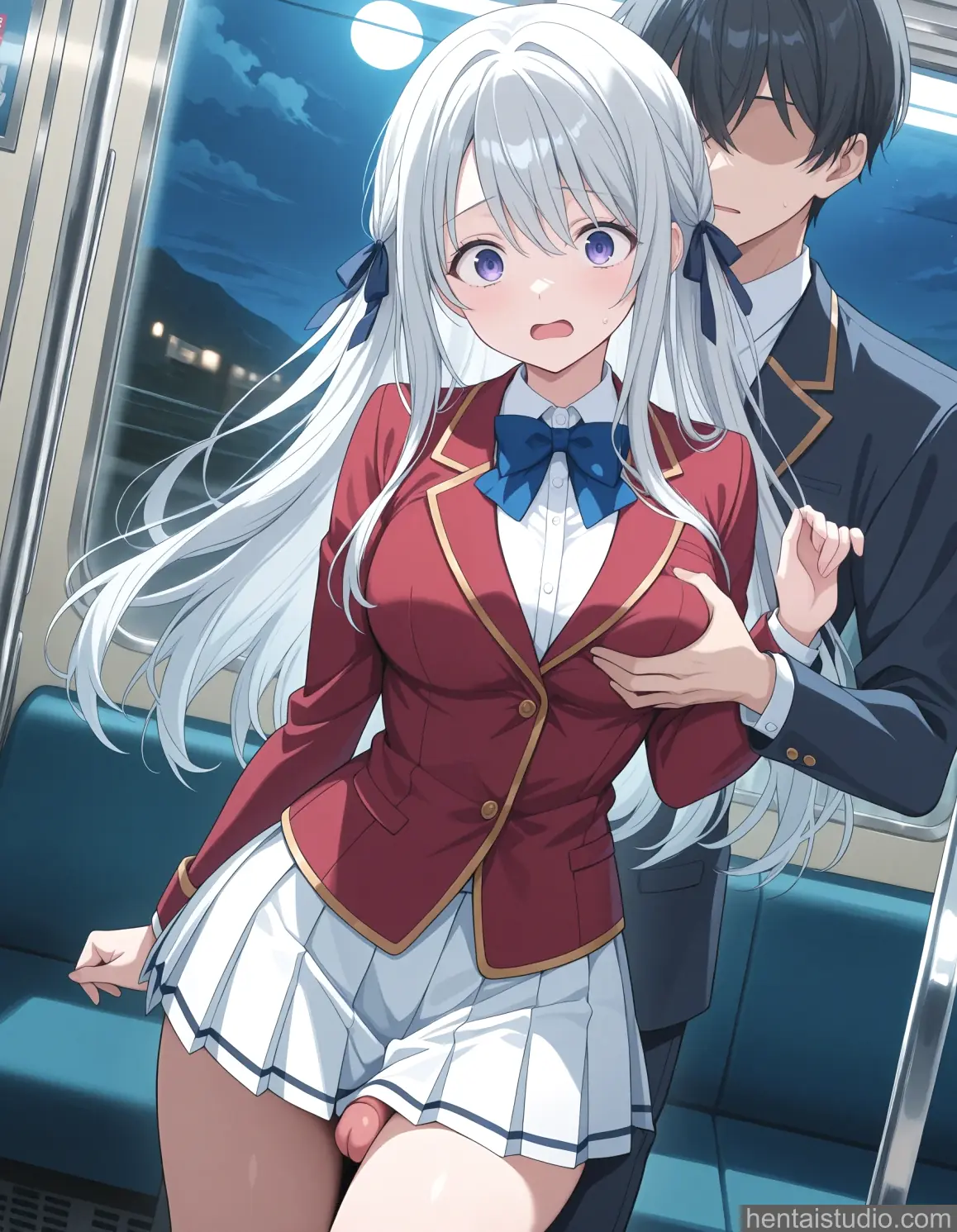 Hiyori Shiina from Classroom Of The Elite hentai art 7 of 18
