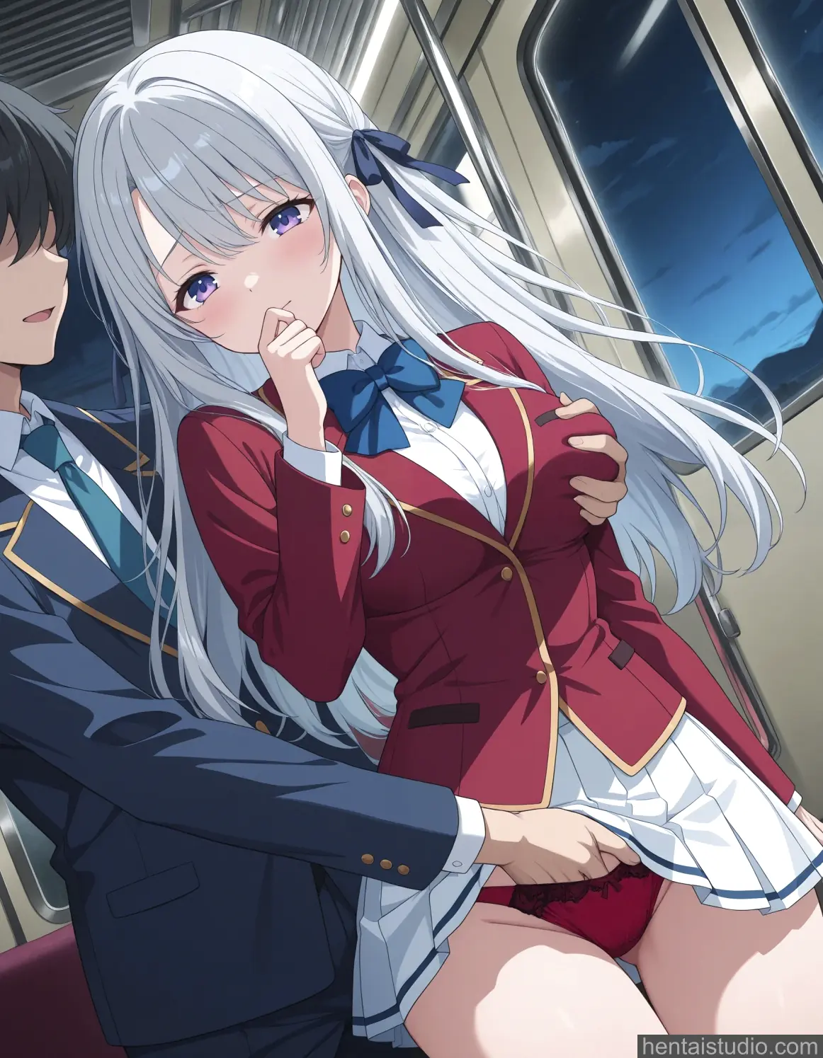 Hiyori Shiina from Classroom Of The Elite hentai art 8 of 18