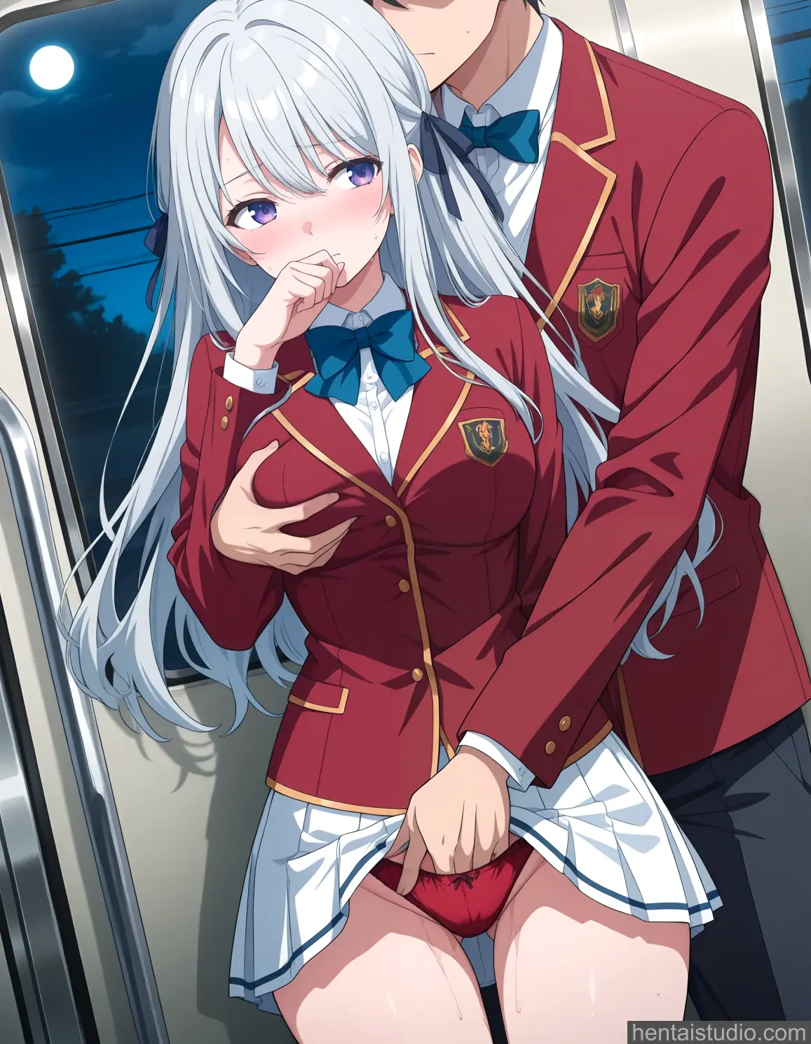 Hiyori Shiina from Classroom Of The Elite hentai art 9 of 18