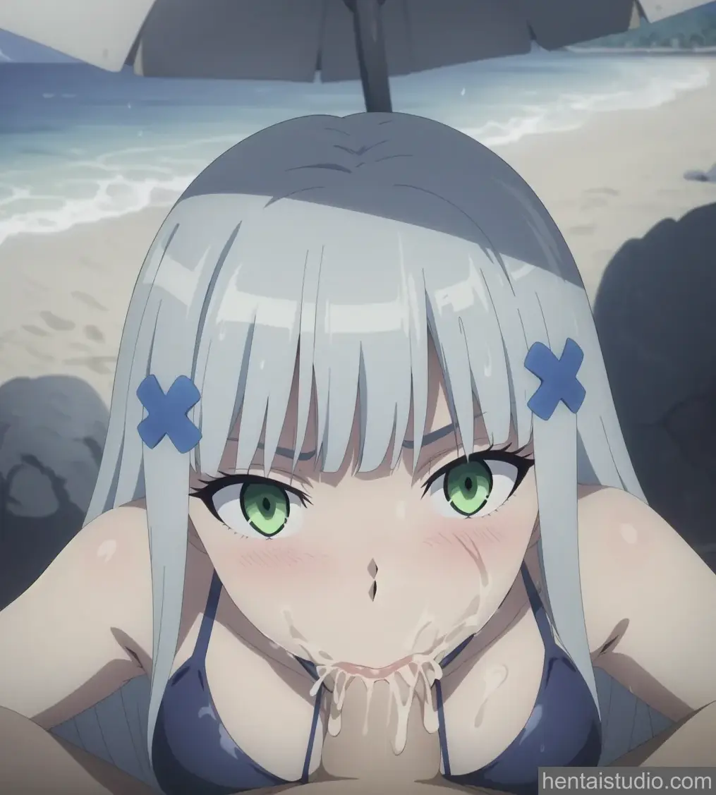 Hk416 from Girls' Frontline hentai art 15 of 55