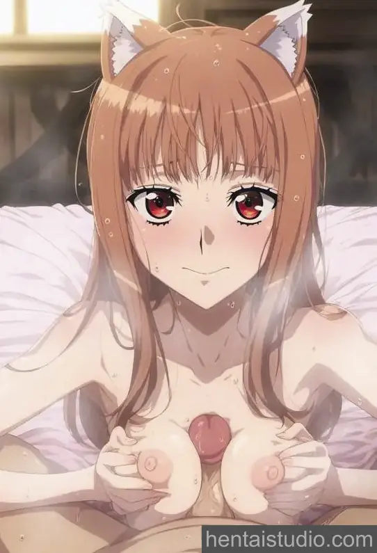 Holo from Spice And Wolf hentai art 10 of 14