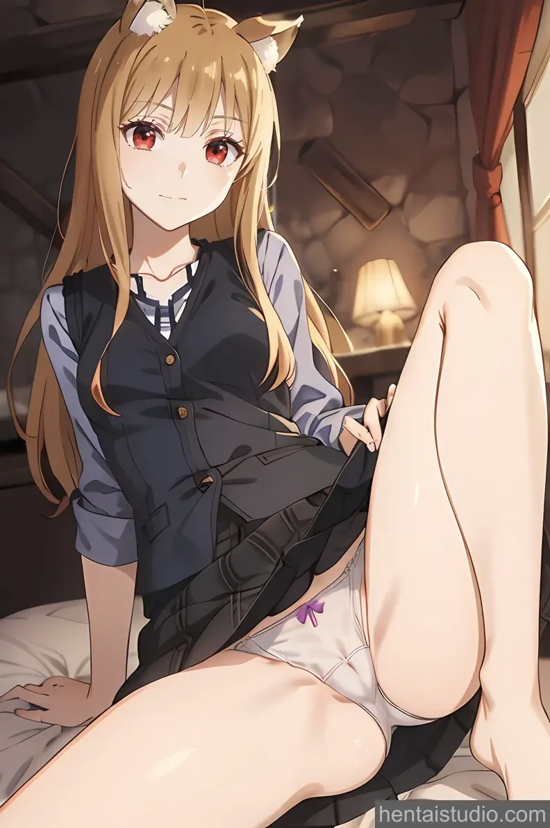 Holo from Spice And Wolf: Merchant Meets The Wise Wolf hentai art 7 of 10