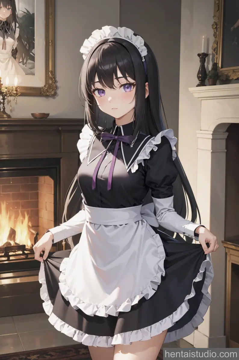 Homura Akemi from Puella Magi Madoka Magica hentai art 3 of 21