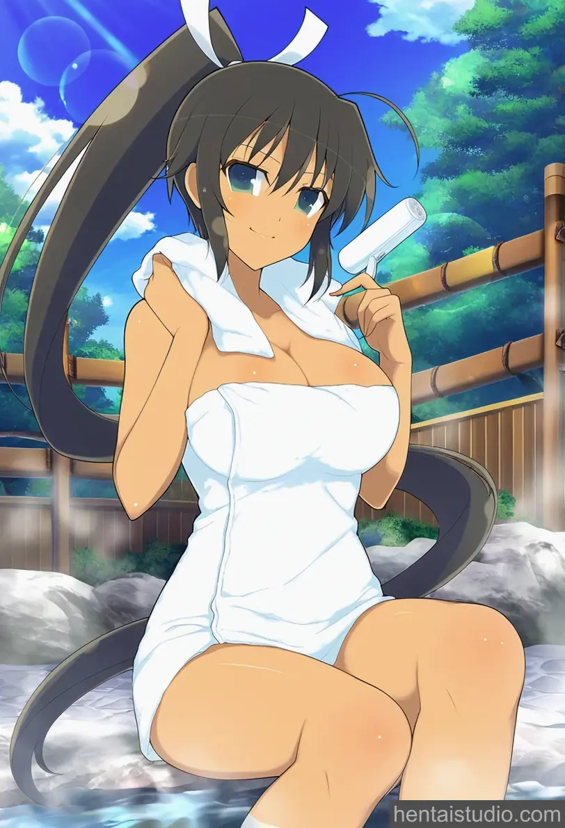Homura from Senran Kagura hentai art 1 of 15