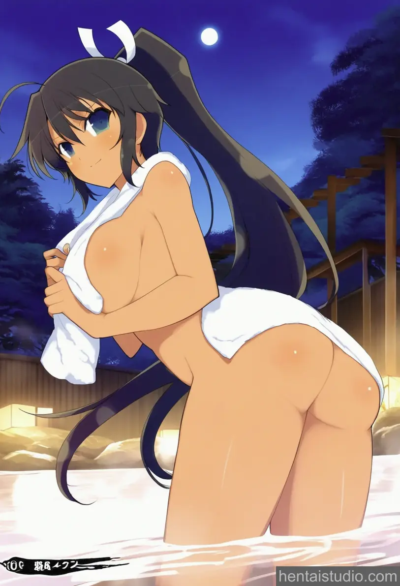 Homura from Senran Kagura hentai art 11 of 15