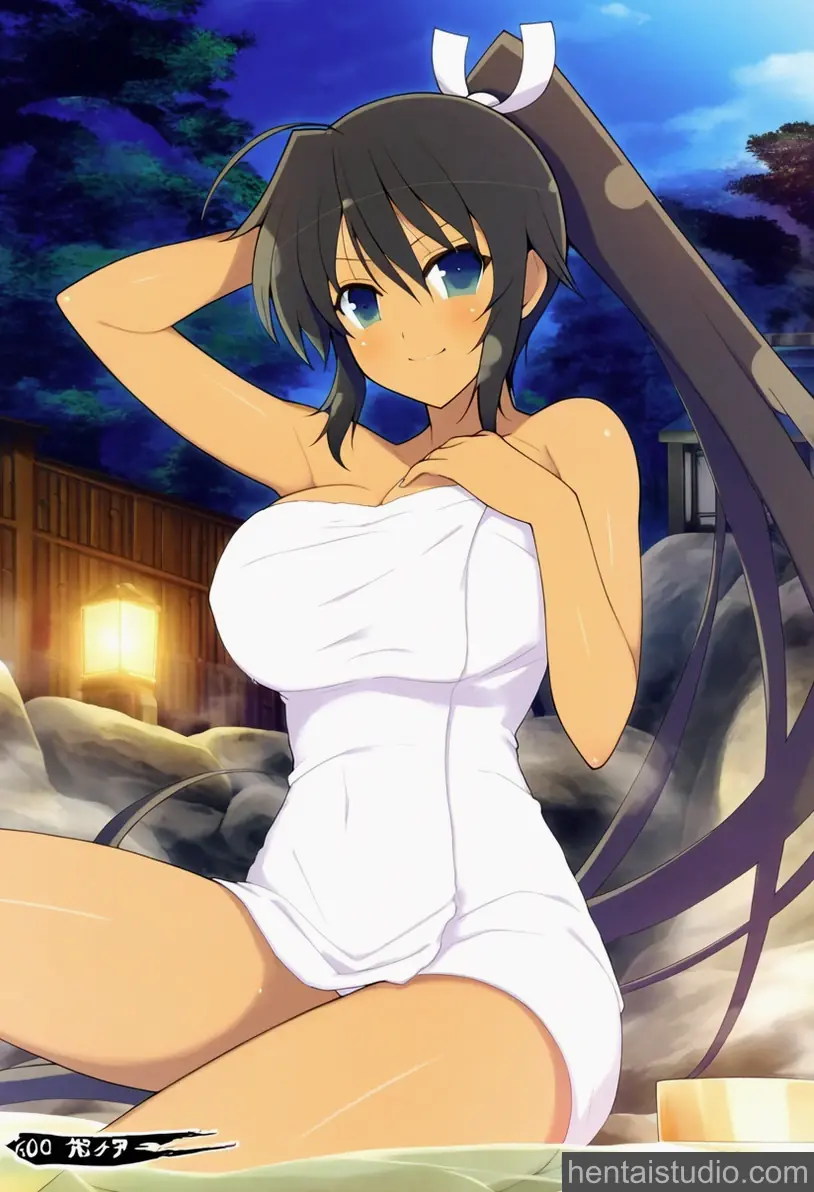 Homura from Senran Kagura hentai art 2 of 15