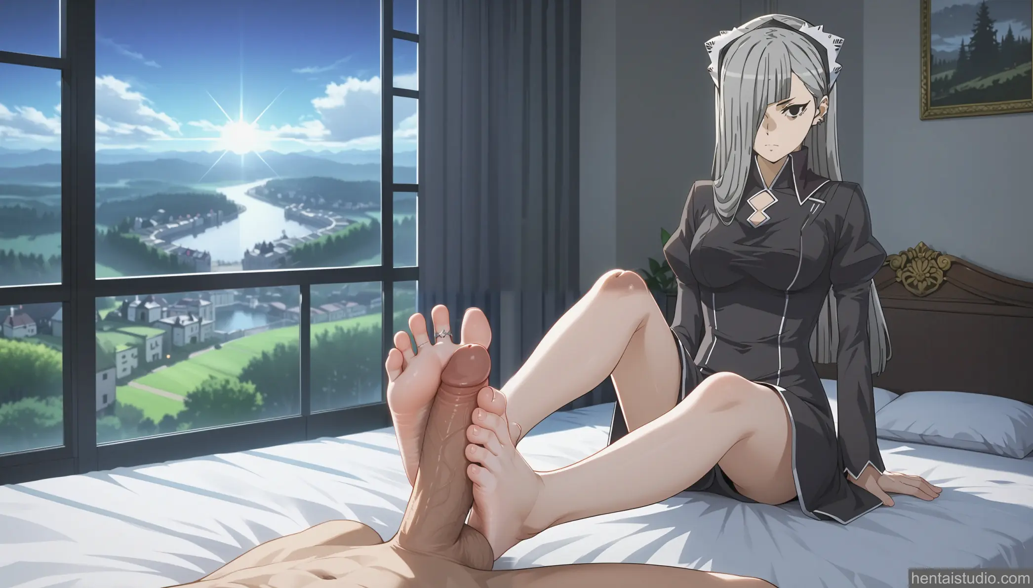 Horn from Danmachi Is It Wrong To Try To Pick Up Girls In A Dungeon hentai art 4 of 10