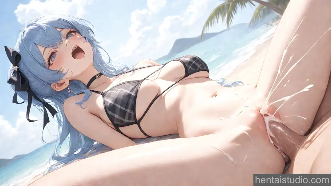 Hoshimachi Suisei from Hololive hentai art 5 of 11