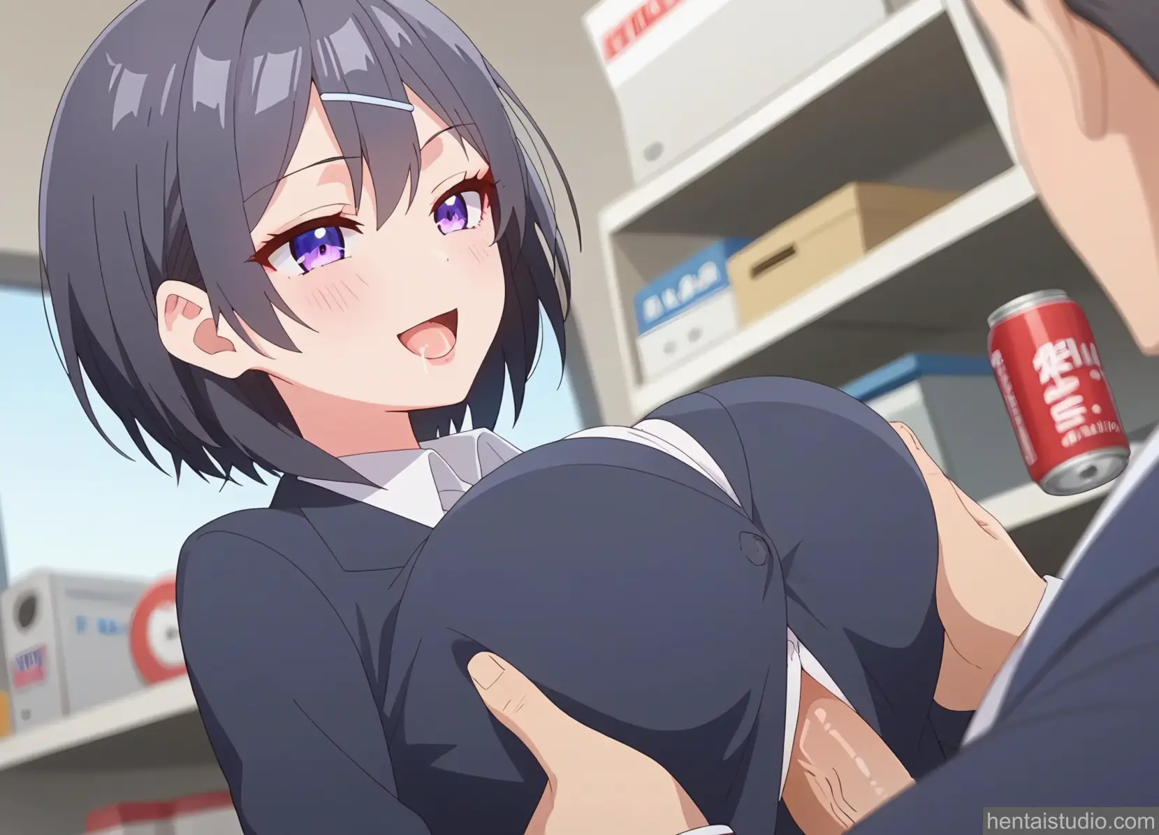 Hoshizakisan from Sasaki And Peeps hentai art 33 of 34
