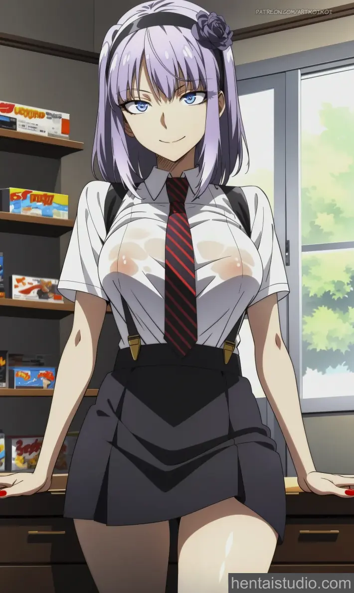 Hotaru Shidare from Dagashi Kashi hentai art 15 of 21