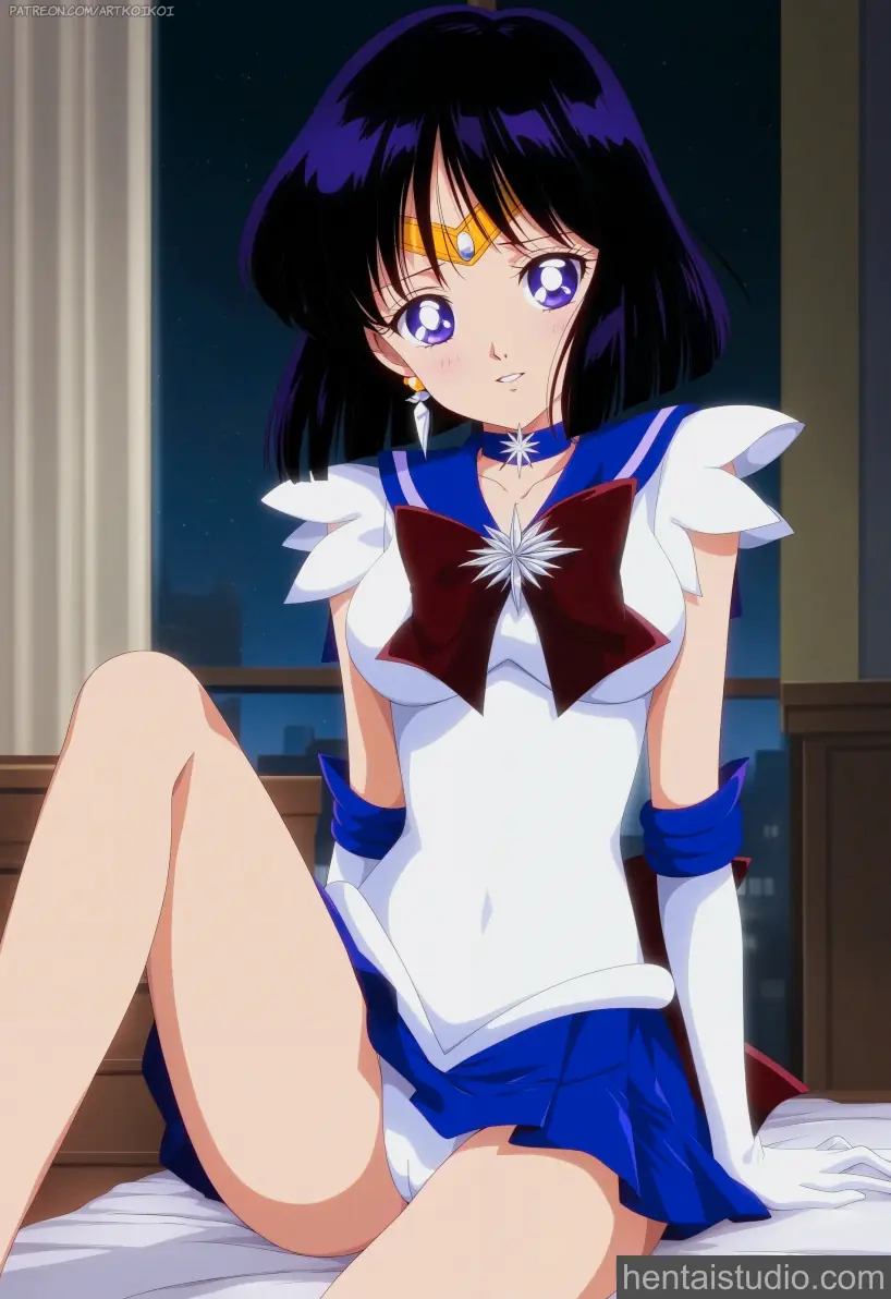 Hotaru Tomoe from Sailor Moon hentai art 6 of 12