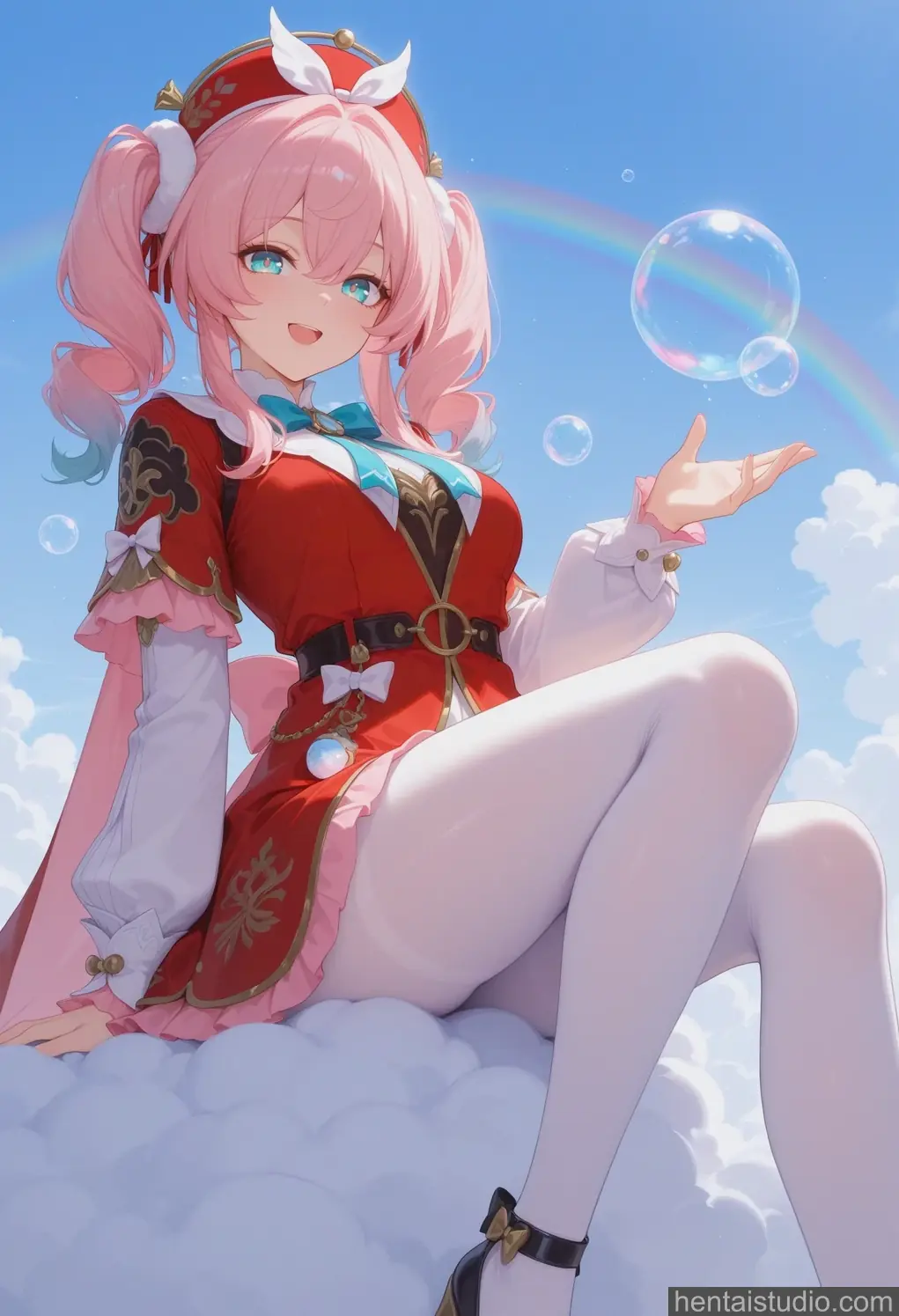Hyacine from Honkai Star Rail hentai art 1 of 42