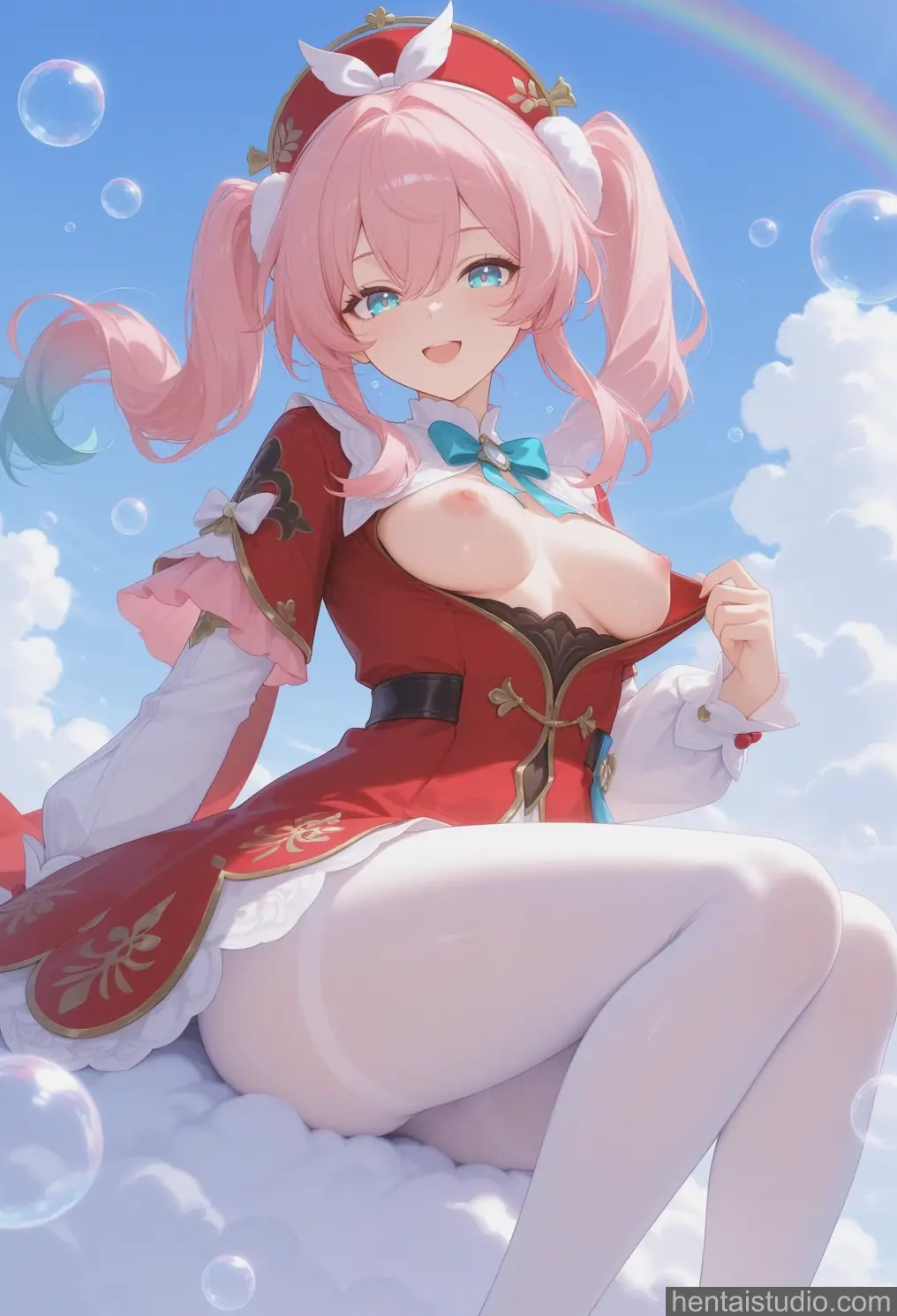 Hyacine from Honkai Star Rail hentai art 9 of 42