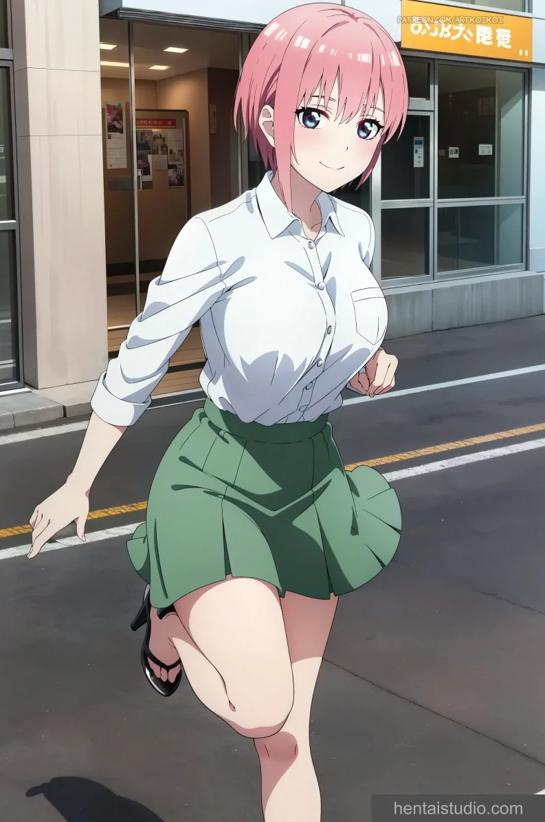 Ichika Nakano from The Quintessential Quintuplets hentai art 1 of 25