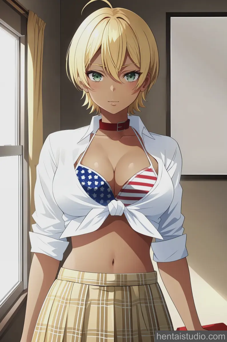Ikumi Mito from Food Wars hentai art 3 of 18