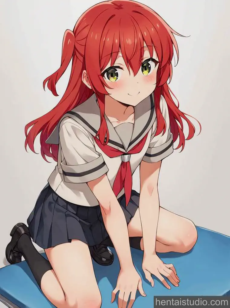 Ikuyo Kita from Bocchi The Rock hentai art 1 of 5
