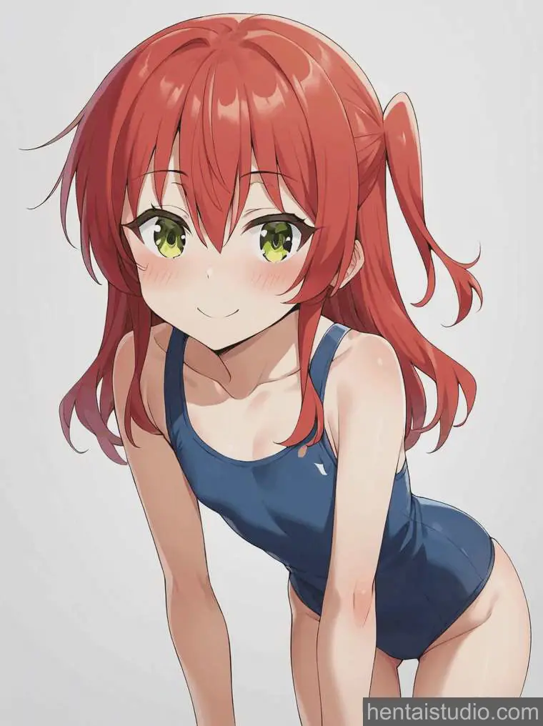 Ikuyo Kita | Bocchi The Rock – hentai anime character, Ikuyo Kita, Bocchi The Rock, Red Hair, Pussy, Creampie