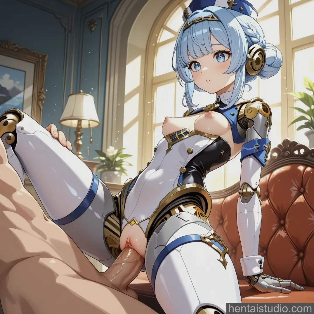 Ineffa from Genshin Impact hentai art 39 of 105