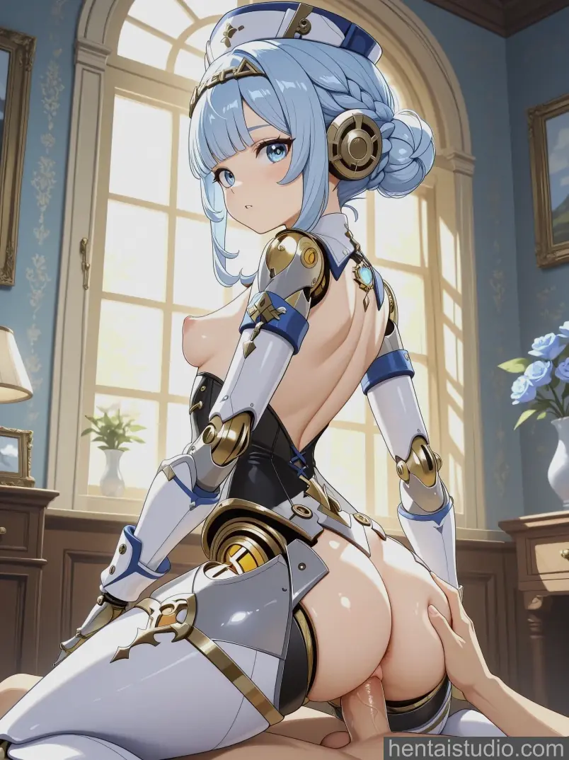Ineffa from Genshin Impact hentai art 41 of 105