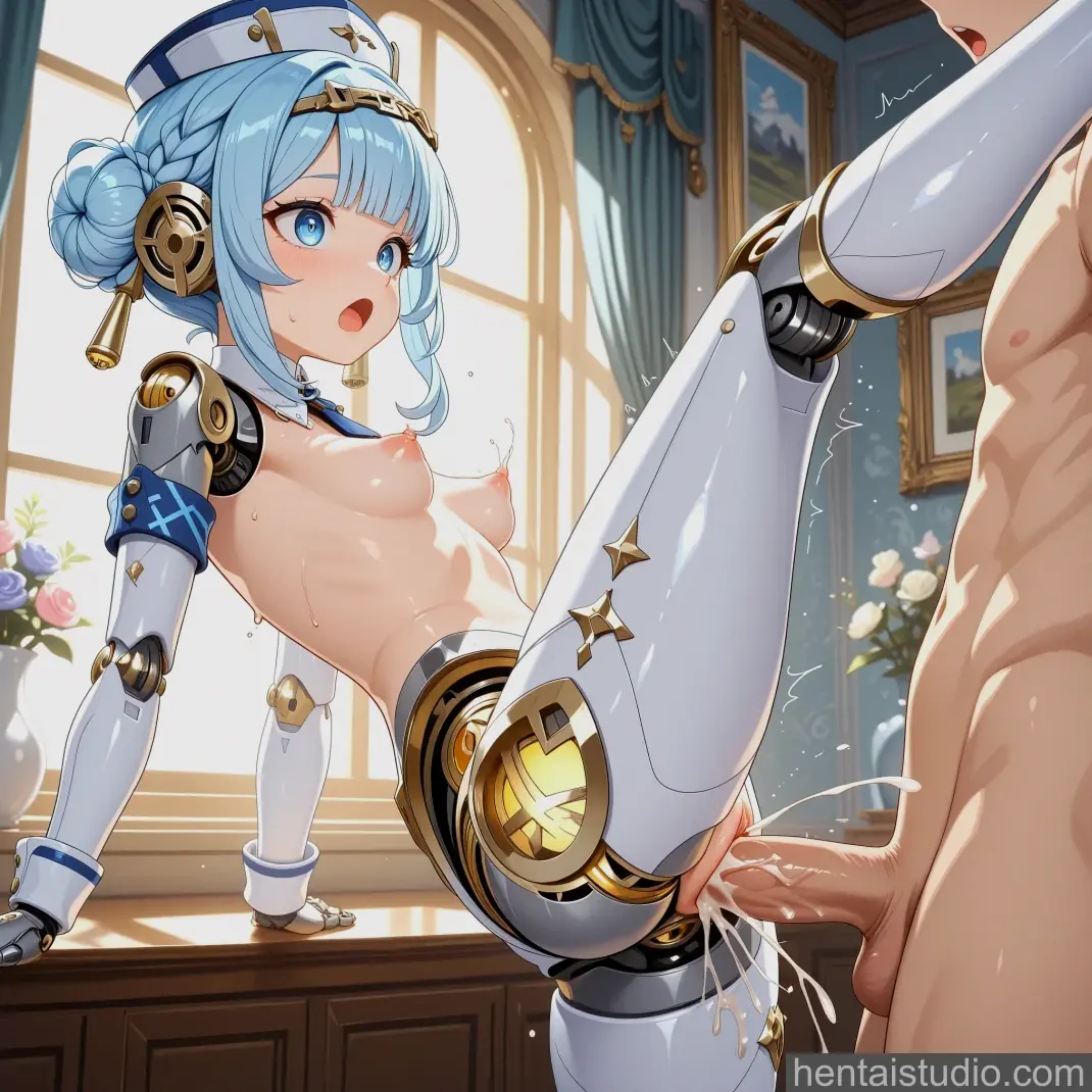 Ineffa from Genshin Impact hentai art 61 of 105