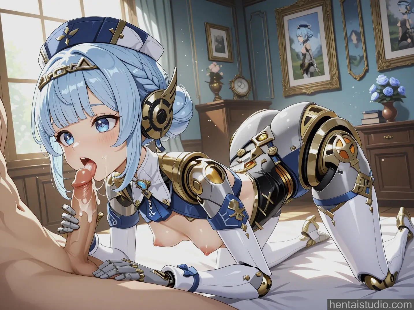 Ineffa from Genshin Impact hentai art 77 of 105