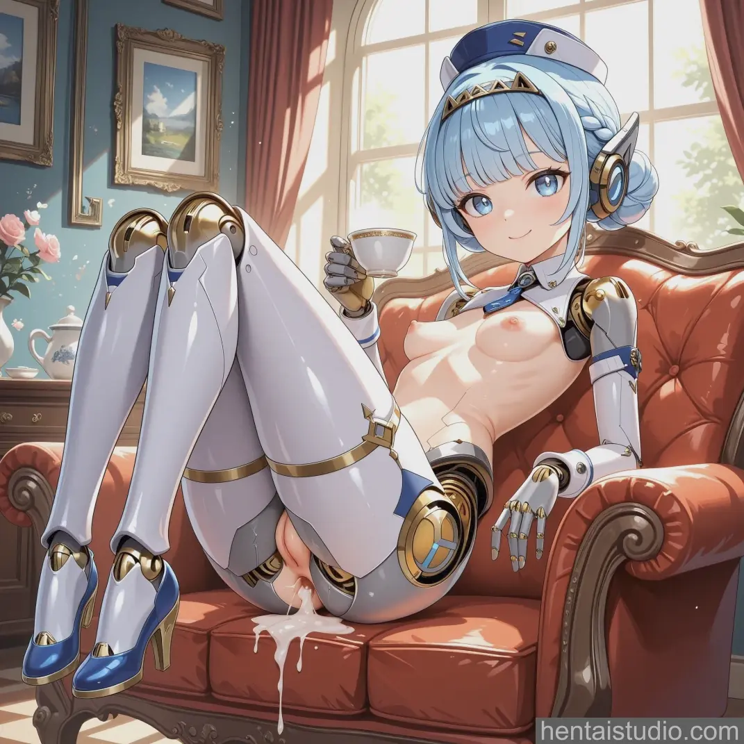 Ineffa from Genshin Impact hentai art 95 of 105