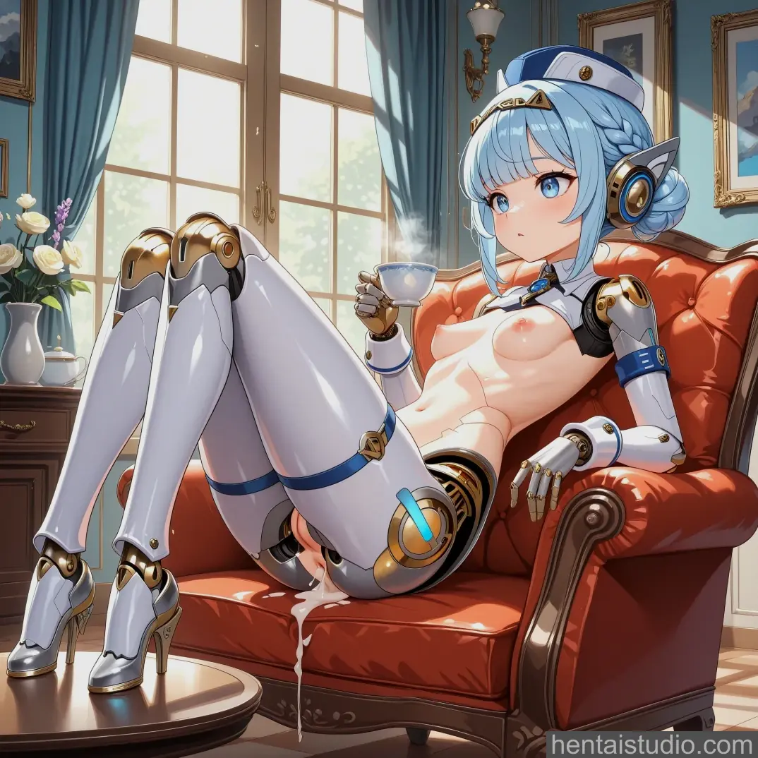 Ineffa from Genshin Impact hentai art 96 of 105