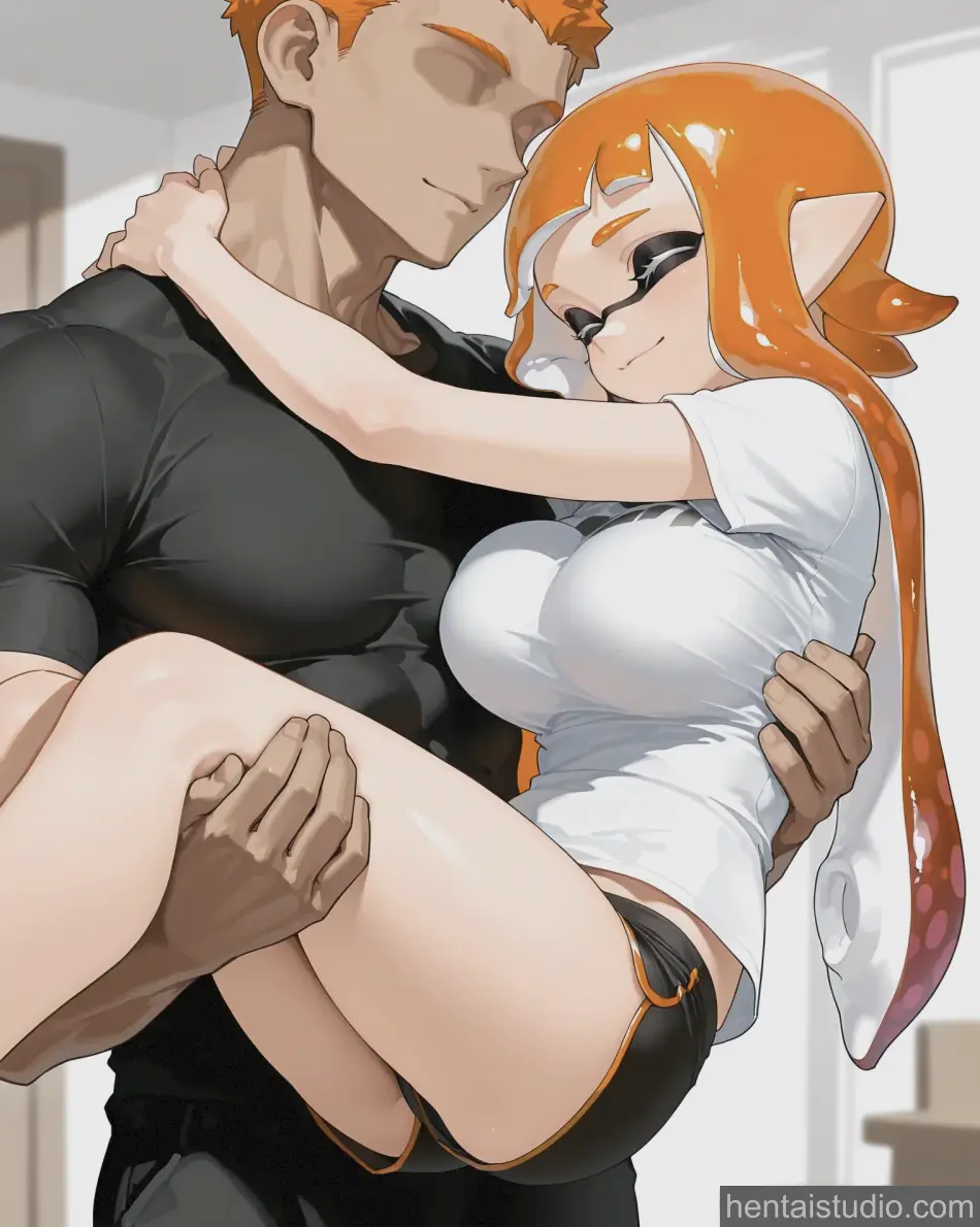 Inkling from Splatoon hentai art 11 of 70