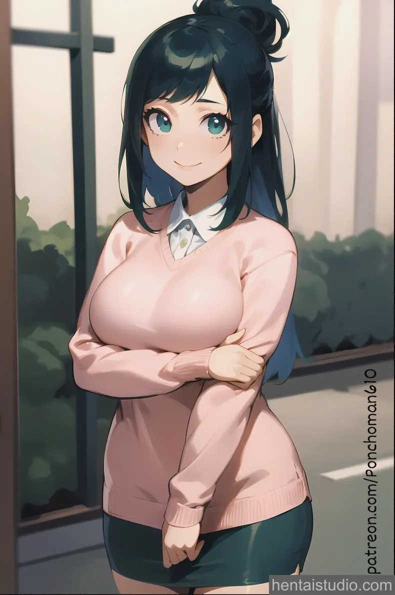 Inko Midoriya from My Hero Academia hentai art 1 of 4
