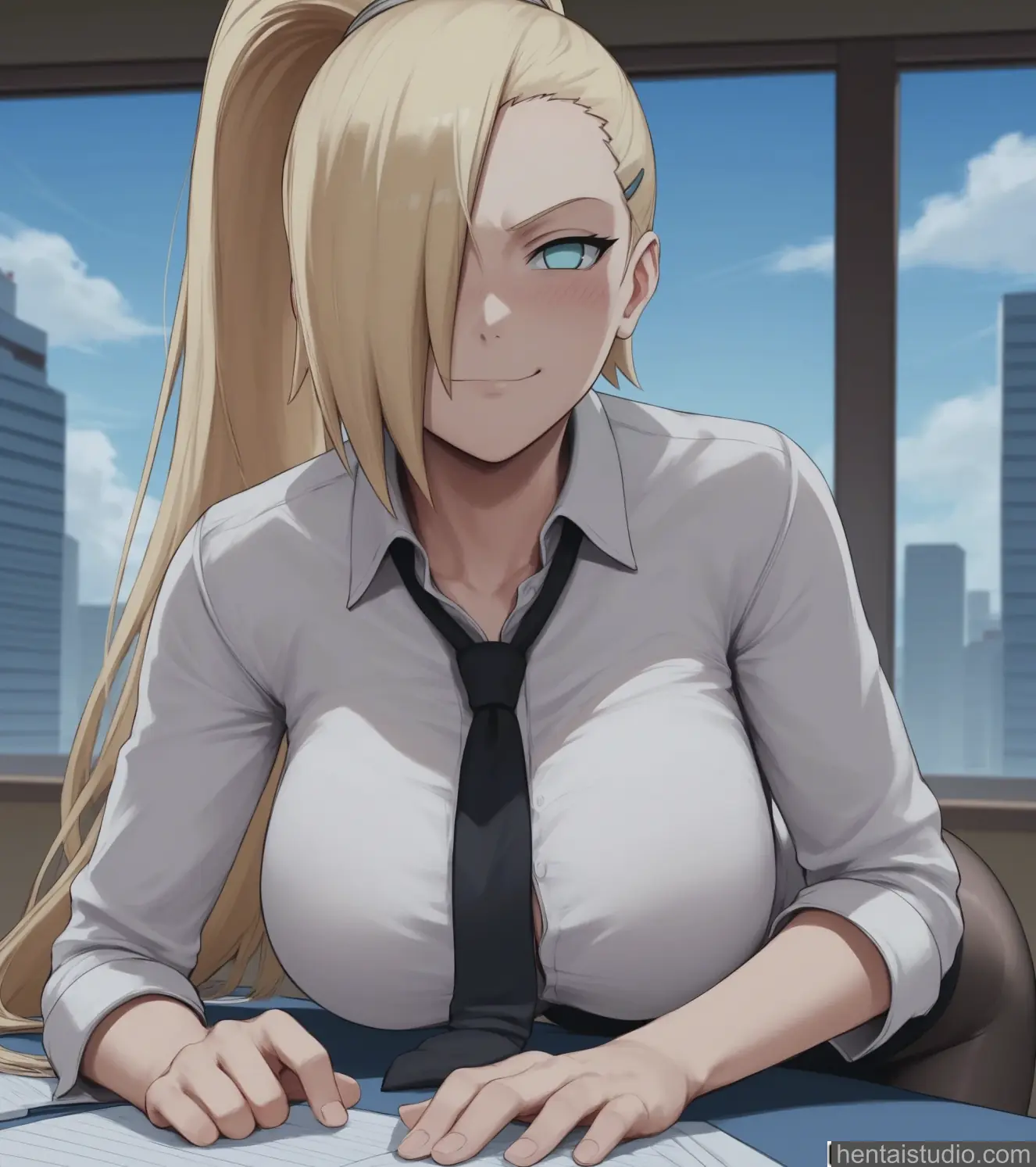 Ino from Naruto hentai art 12 of 102