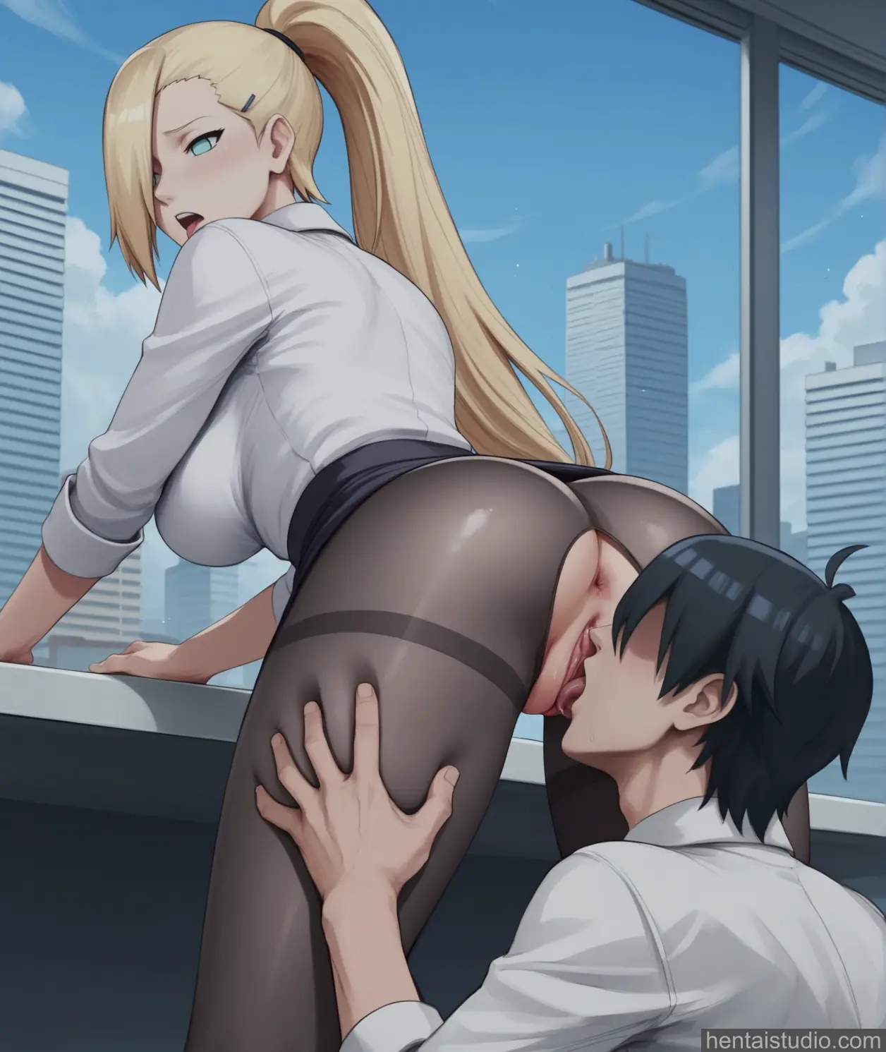 Ino from Naruto hentai art 27 of 102