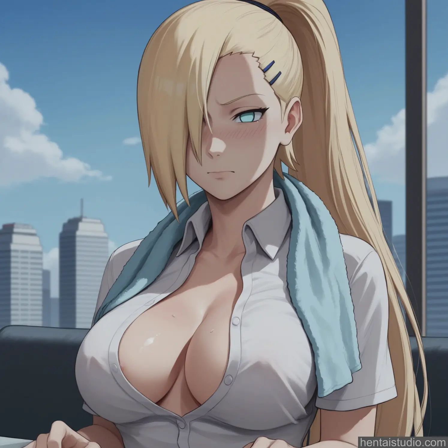 Ino from Naruto hentai art 48 of 102
