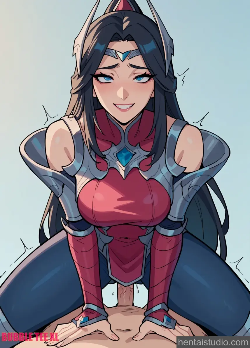 Irelia from League Of Legends hentai art 22 of 32