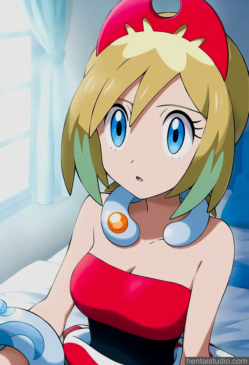 Irida from Pokemon hentai art 1 of 99