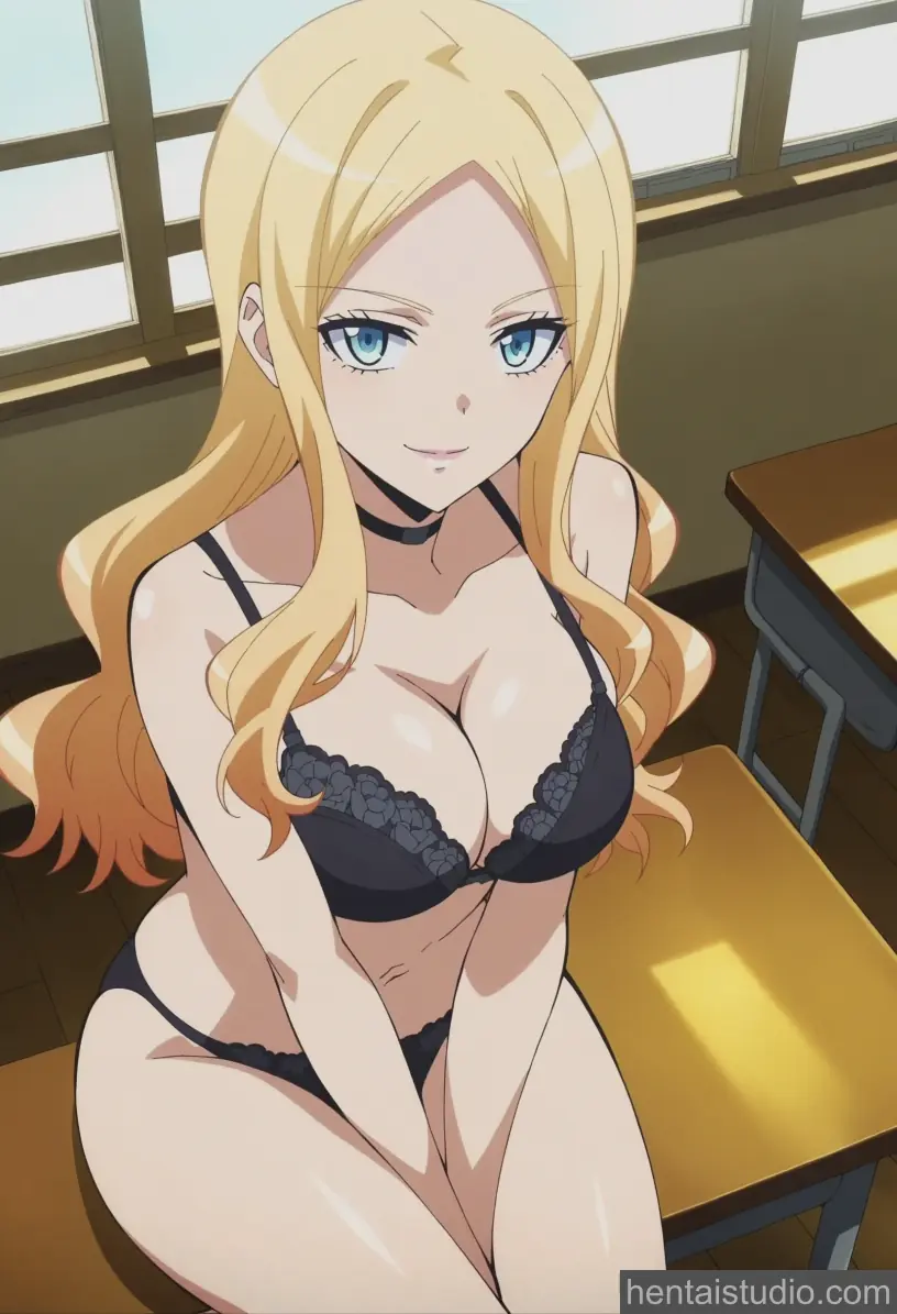 Irina Jelavic from Assassination Classroom hentai art 11 of 56