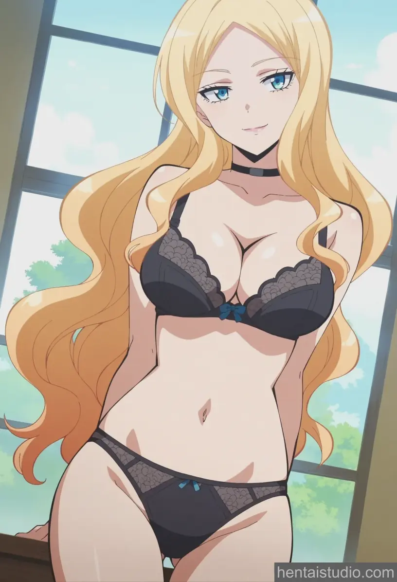 Irina Jelavic from Assassination Classroom hentai art 14 of 56