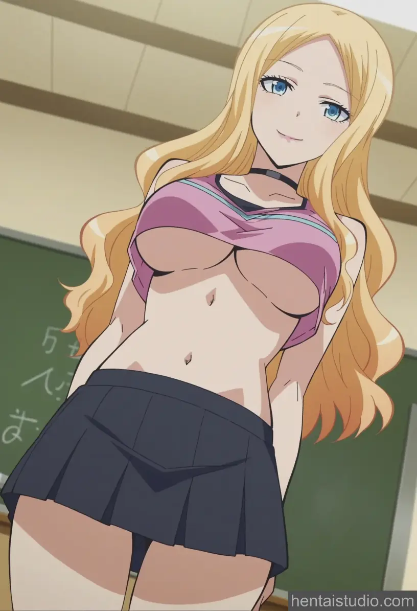Irina Jelavic from Assassination Classroom hentai art 2 of 56
