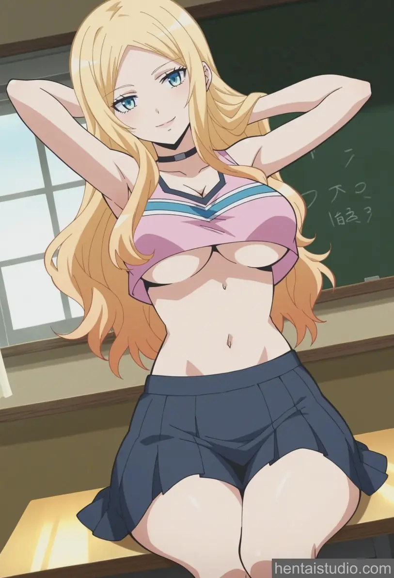 Irina Jelavic from Assassination Classroom hentai art 8 of 56