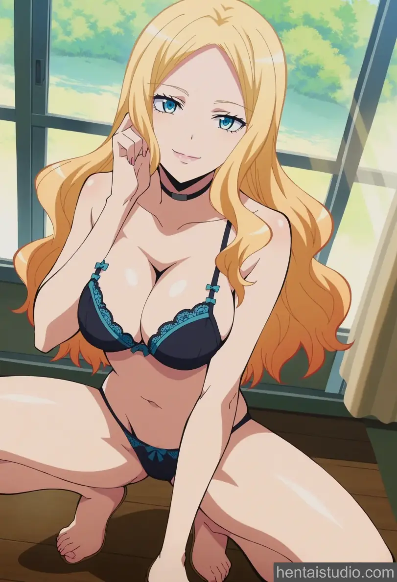 Irina Jelavic from Assassination Classroom hentai art 9 of 56