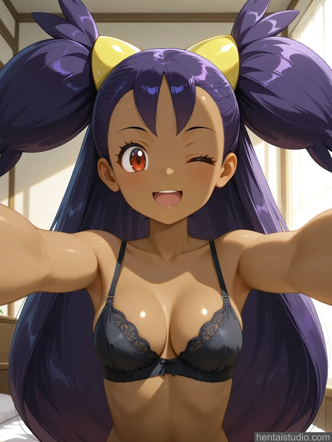 Iris Lillie from Pokemon hentai art 12 of 50