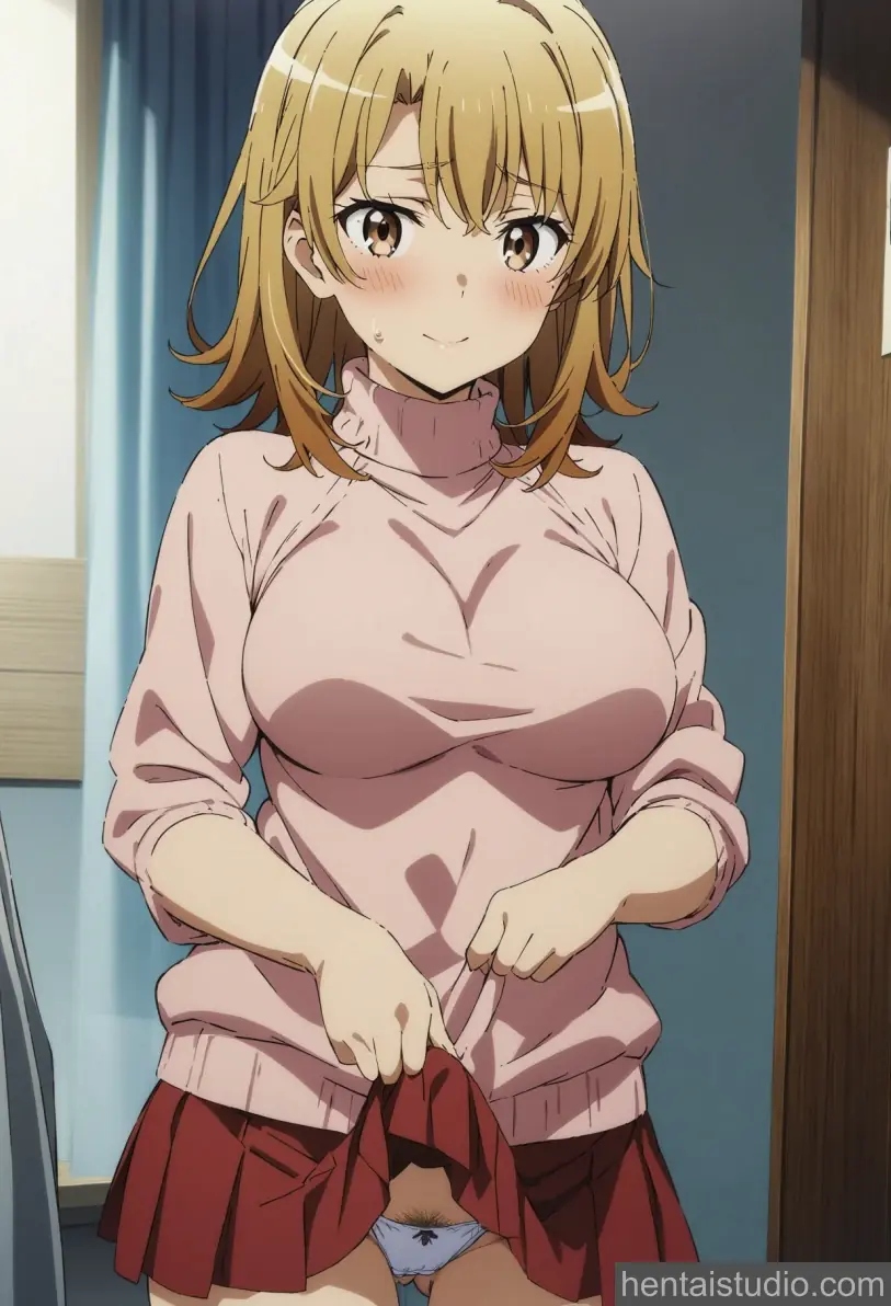 Iroha Isshiki from My Teen Romantic Comedy Snafu Too hentai art 20 of 99