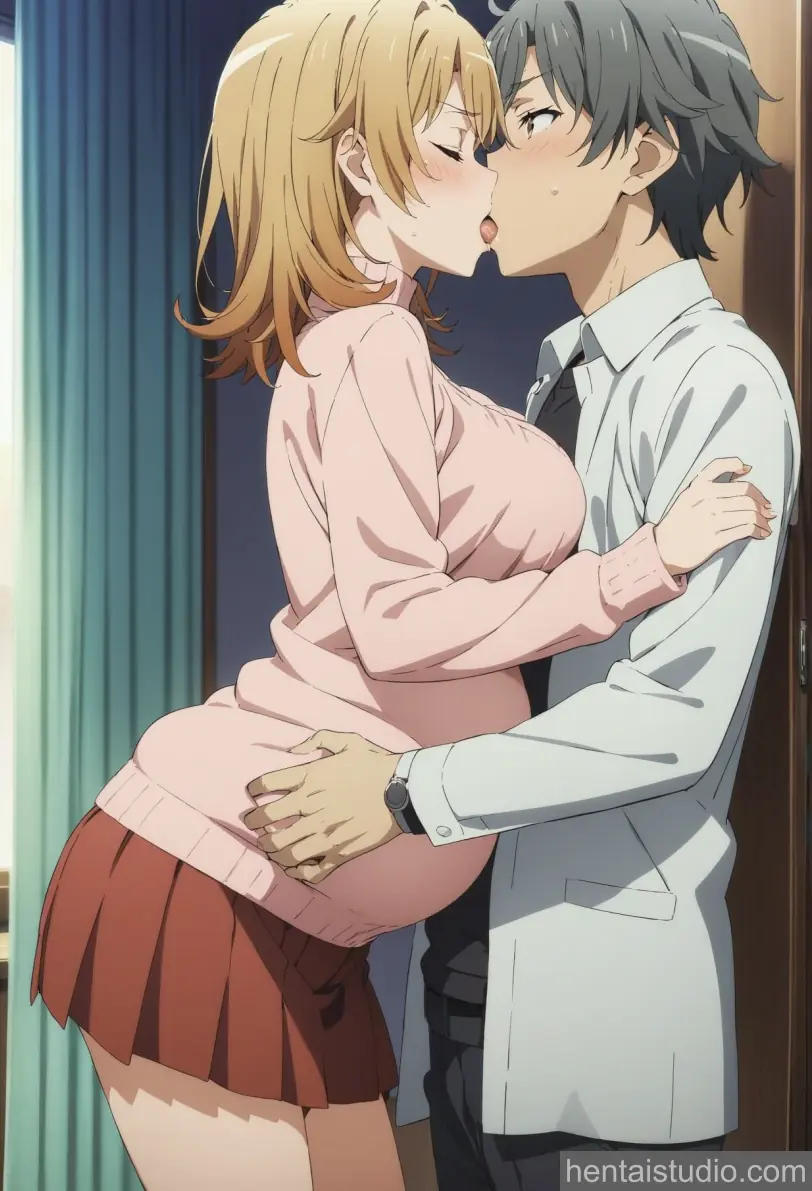 Iroha Isshiki from My Teen Romantic Comedy Snafu Too hentai art 97 of 99