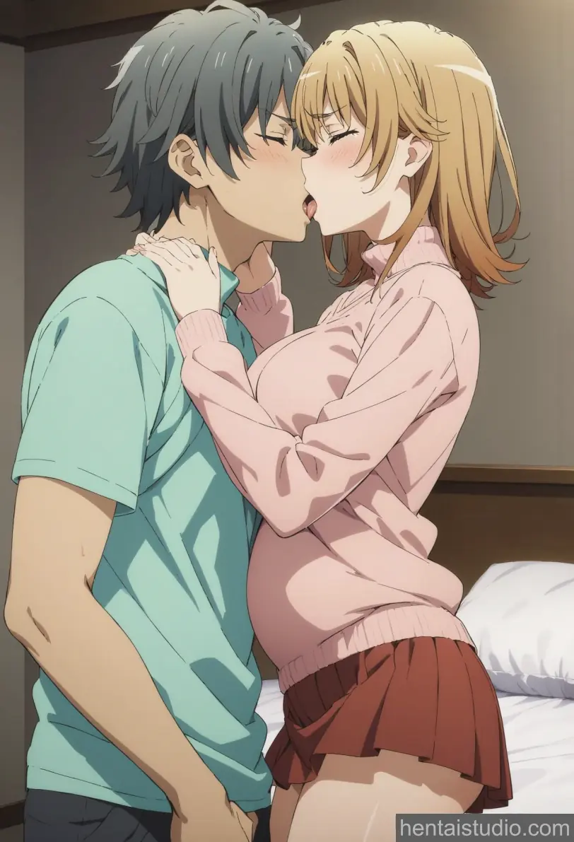 Iroha Isshiki from My Teen Romantic Comedy Snafu Too hentai art 98 of 99