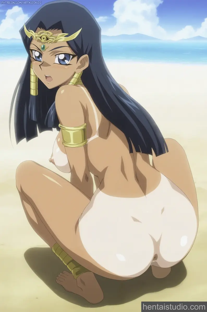 Ishizu Ishtar from Yu Gi Oh hentai art 7 of 12