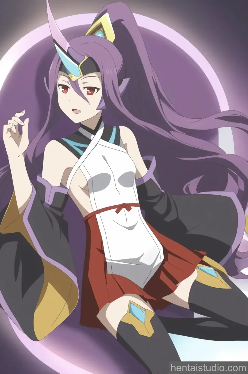 Izanami from Blazblue: Centralfiction hentai art 53 of 67