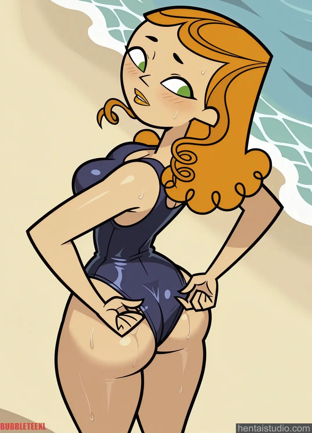 Izzy from Total Drama hentai art 25 of 54